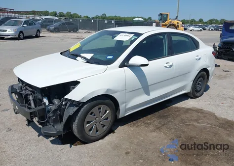 2020 Kia Rio S из США, поврежденный, VIN 3KPA24AD9LE343666